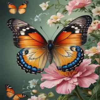images of drawings of butterflies