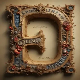 letters as images