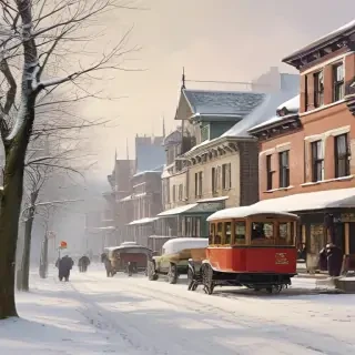 vintage winter images