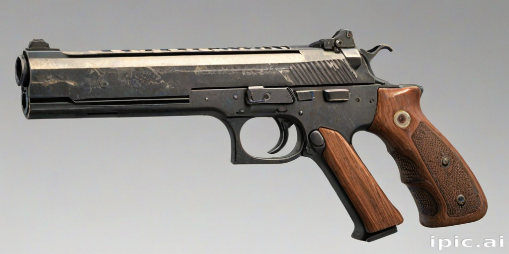 gun with no background