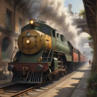 train sketch