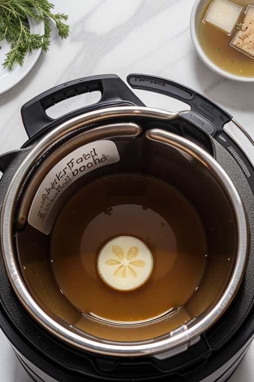 turkey bone broth instant pot