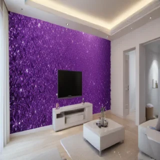 purple glitter wallpaper
