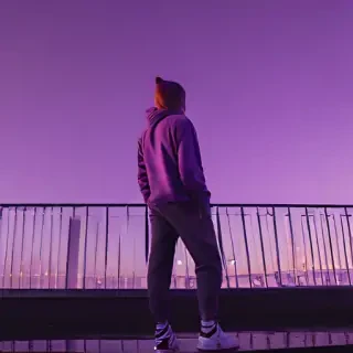 aesthetic purple pictures