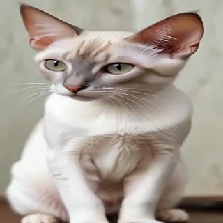 oriental bicolor cat breed