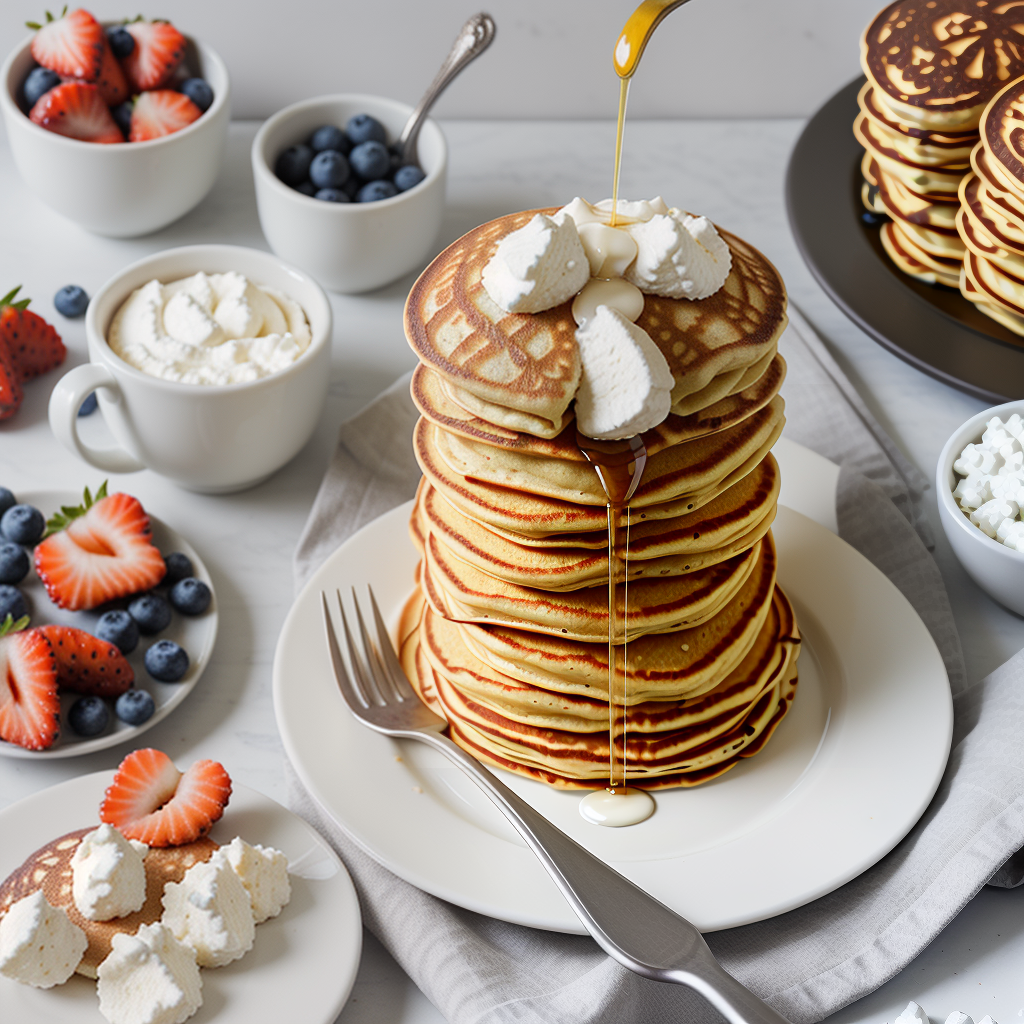 protein pancakes with cottage cheese
