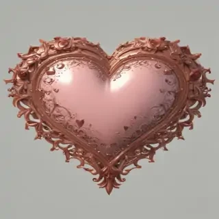 heart border png aesthetic