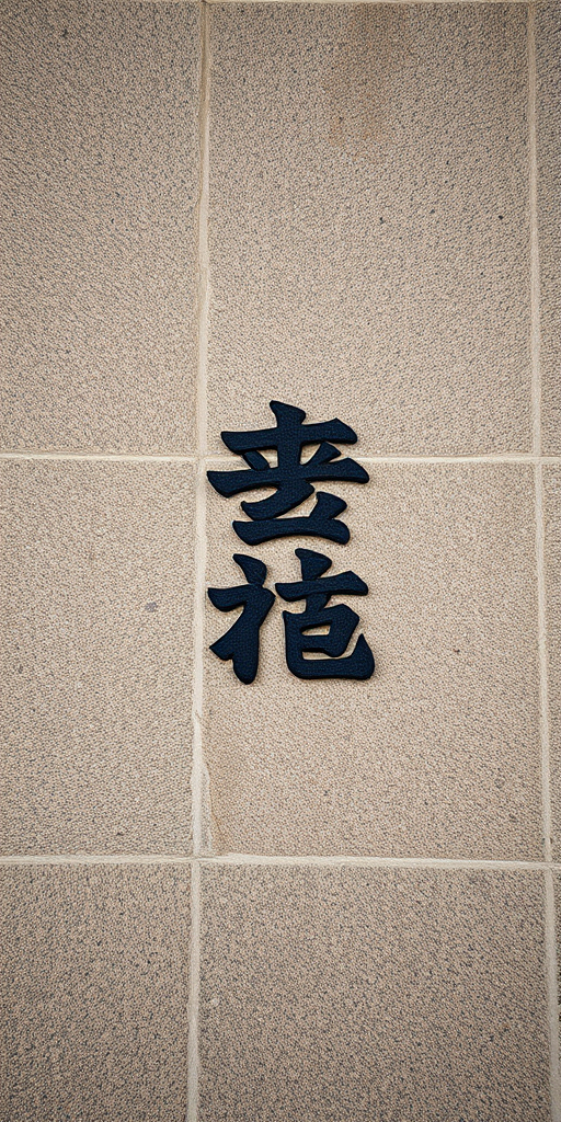 Create an image of Chinese characters for "Angel" on a textured stone background, using a DSLR camera with a 50mm lens, aperture set to f/1.8, ISO 200, and a slight vignette effect, shot from eye level with natural lighting.