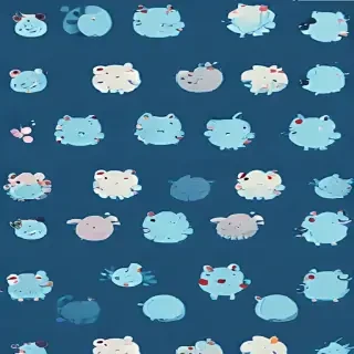 blue cute background