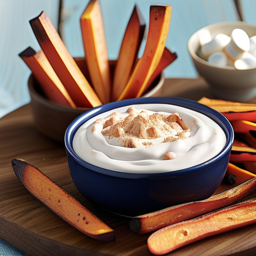 marshmallow dip for sweet potato fries
