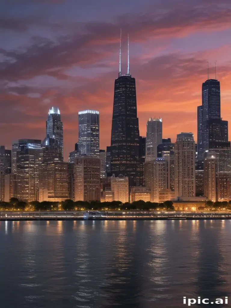 chicago skyline png