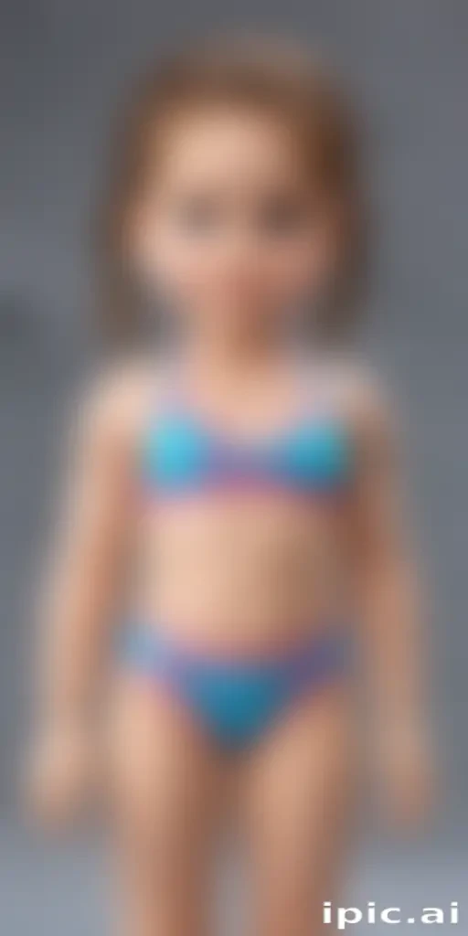 ai little girl bikini