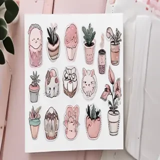 aesthetic printable stickers
