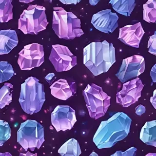 crystals background