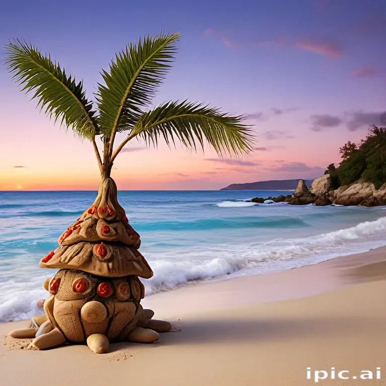 christmas beach wallpaper