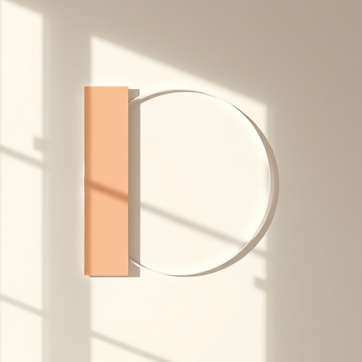 Create a high-resolution image of a minimalist abstract design with geometric shapes, using a DSLR camera, 50mm lens, f/1.8 aperture, ISO 100, and a soft natural lighting setup.