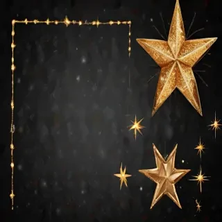 glittering stars png