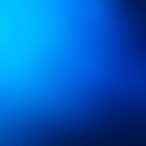 Create an abstract gradient background featuring various shades of blue, captured with a DSLR camera at f/8 aperture, 1/125 shutter speed, ISO 100, in landscape orientation, using a macro lens to emphasize texture and depth.