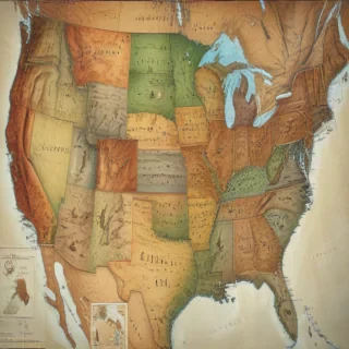 map of usa