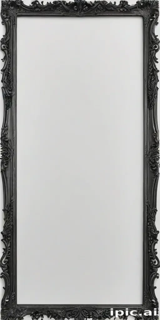 black frame transparent