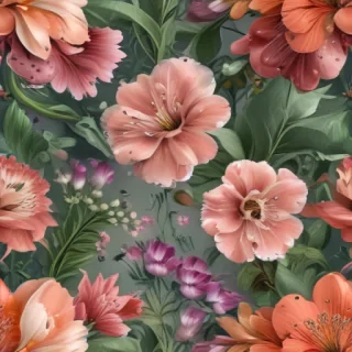 floral computer background