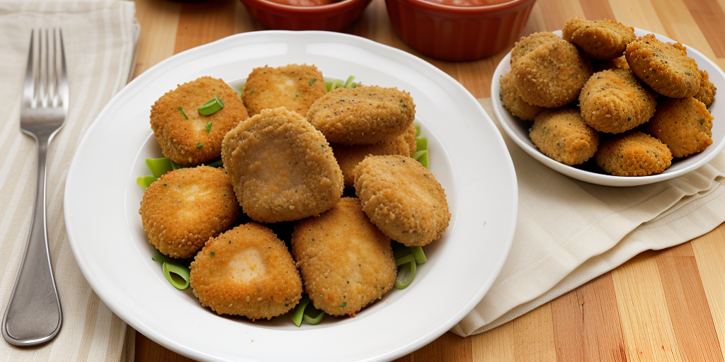 homemade chicken nuggets with ground chicken