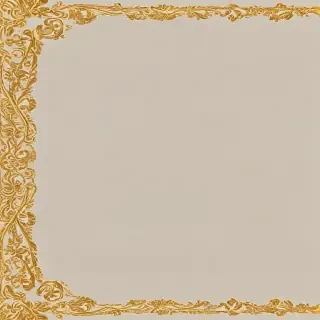 transparent background gold border