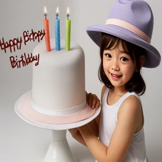 happy birthday hat png