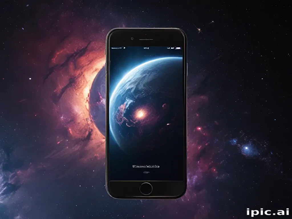 iphone space wallpaper