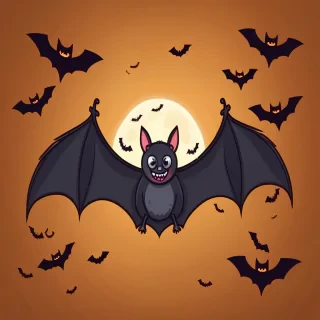 bat halloween pictures