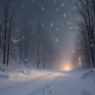falling snow png