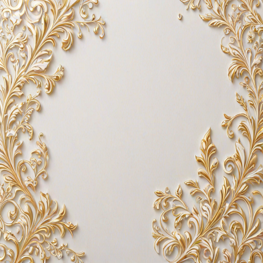 elegant white and gold background