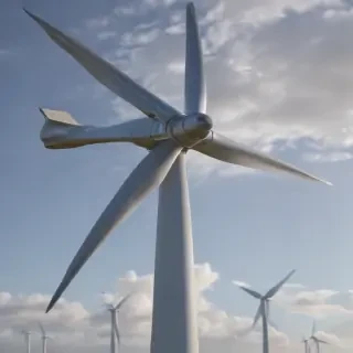 wind turbine png