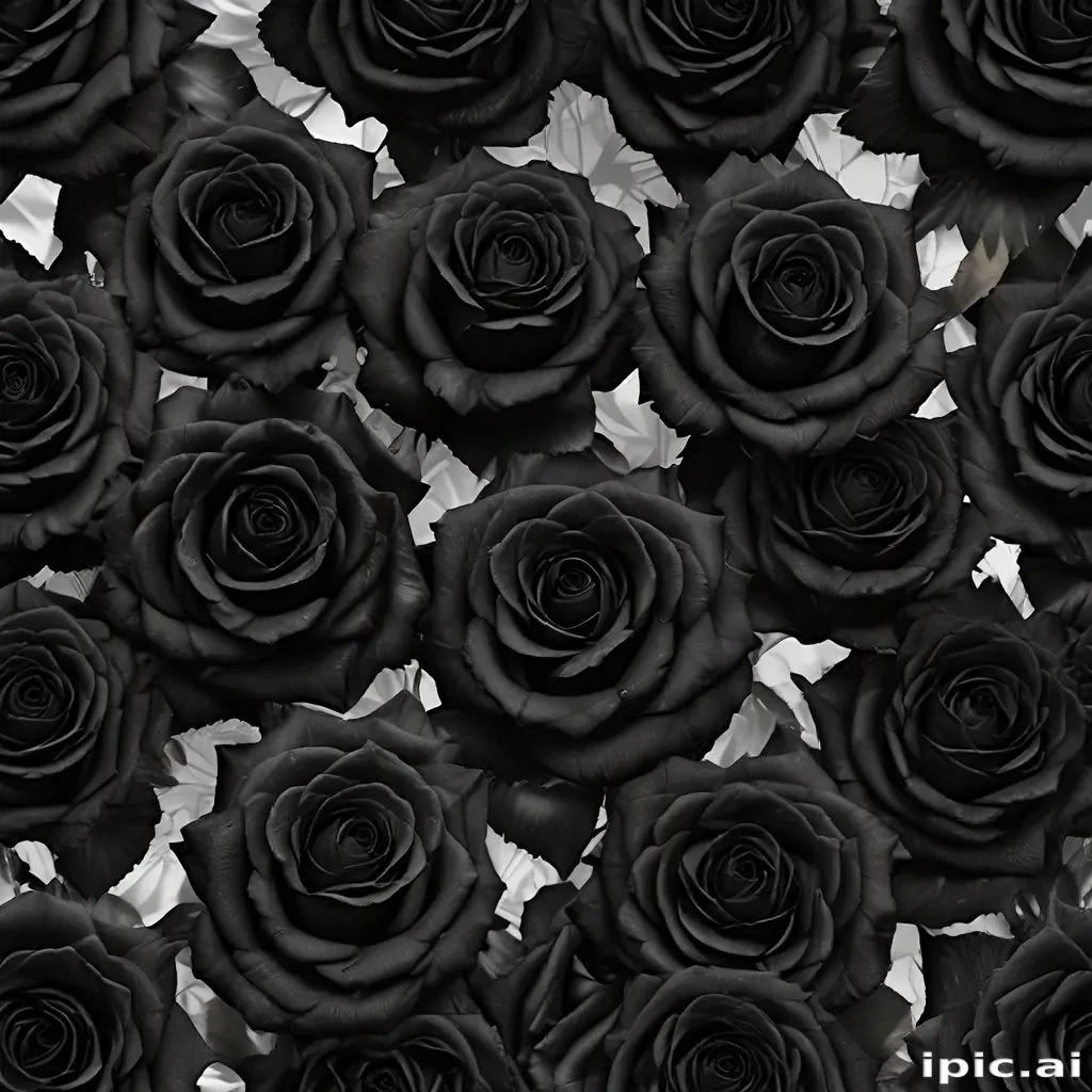 black roses background