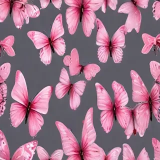 pink butterflies png