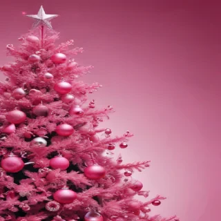 pink christmas background