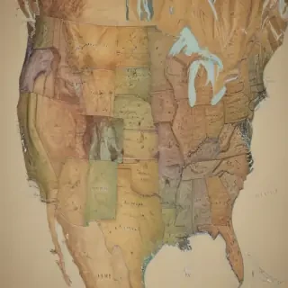 map united states