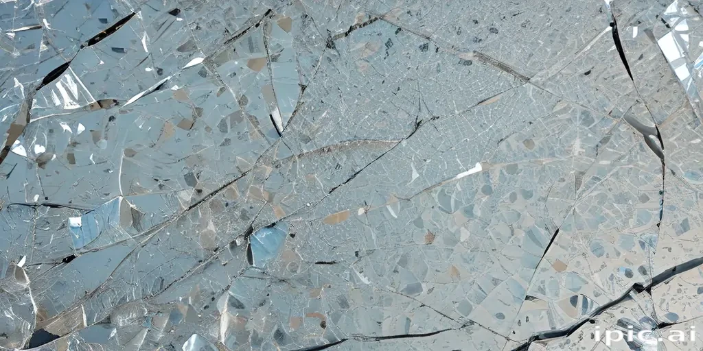 broken glass texture