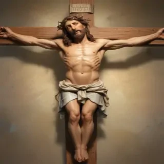 jesus on the cross picture