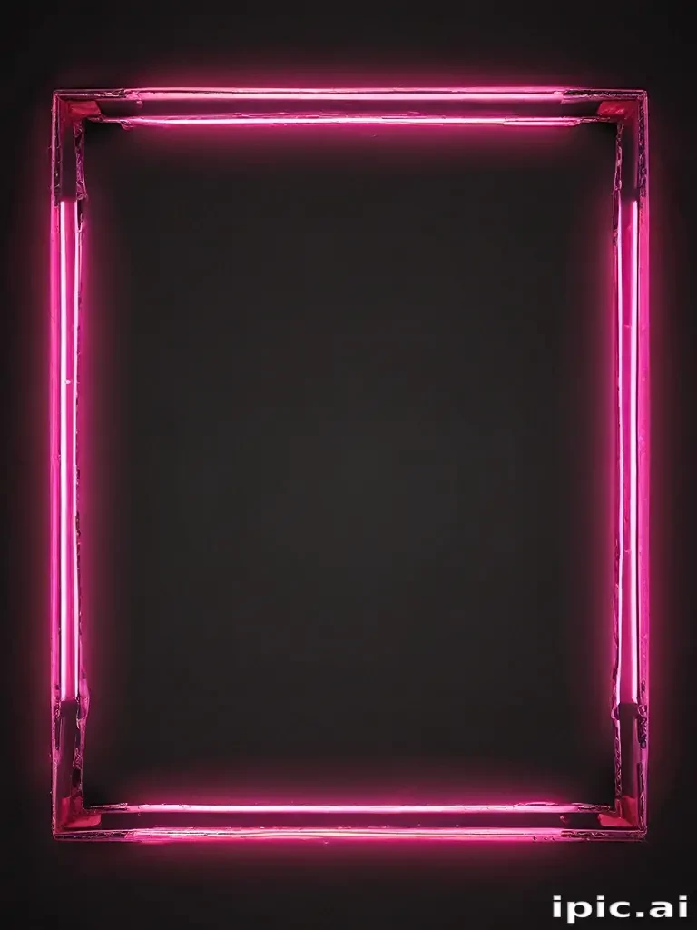 neon frame png