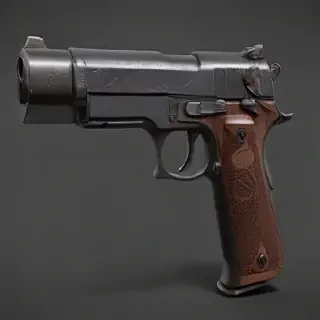 gun with no background