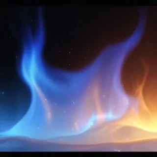 blue flame background