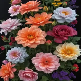 flower line