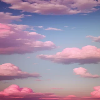 pink clouds background