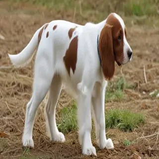 irish red and white setter