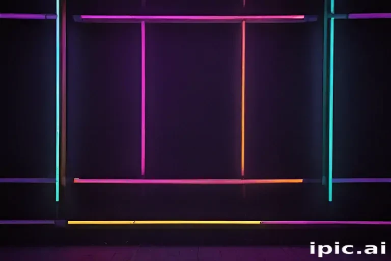 neon back ground