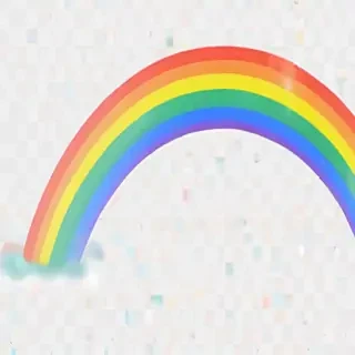 rainbow transparent background