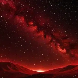 galaxy red wallpaper
