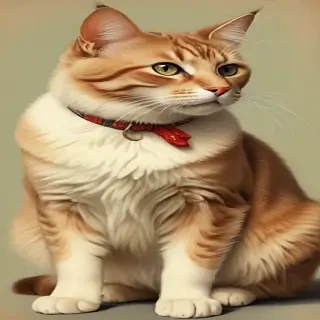vintage cat illustration