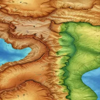 topography png